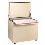The Planfile is simply the best large document filing system money can buy. For users requiring fire resistance, water resistance, and large capacity, The Planfile is the solution. The Planfile replaces 6 flat file cabinets....and it costs less!
