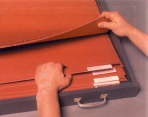 Flat File Folder for organizing Maps and Plans in flat file cabinet. These flat file cabinet folders protect documents from wrinkles, rips, tears and other damage.