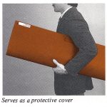 Large folder serves as a protective cover 600px