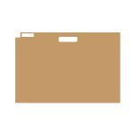 An Archival flat file folder for D, A1, 24" x 36" documents. This is a full size flat file folder to be used in flat file cabinet that stores max document size of 24" x 36"