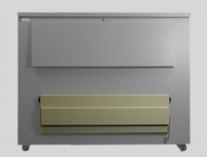 Picture of Planfile or Planfile 2 large cabinet with convenience step folded up when not in use.
