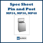 In fact, this Pin and Post version of the Ulrich Pinfile cabinet is compatible with Safco Masterfile 2 cabinets. While the MP24 replaces the Safco Masterfile 2 5023AH, the MP30 replaces the Safco Masterfile 2 5024AH. Finally the MP48 replaces the Masterfile 5025AH.